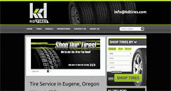 Desktop Screenshot of kdtires.com
